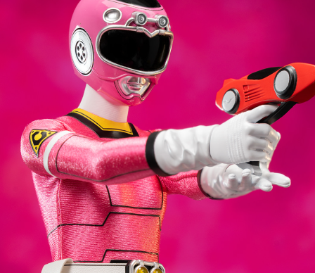 Pink Turbo Power Ranger Sixth Scale Figure by Threezero