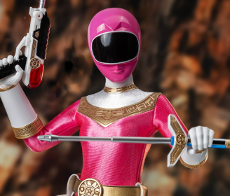 Zeo Ranger I Pink Sixth Scale Figure by Threezero