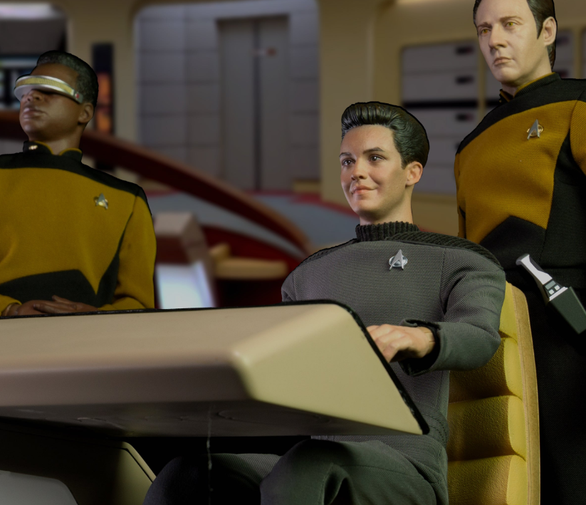 Enterprise-D Bridge Consoles Set
