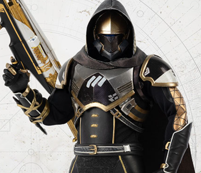 Hunter Sovereign (Golden Trace Shader) Sixth Scale Collectible Figure by Threezero