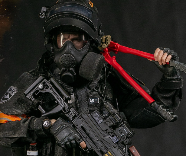 Russian Spetsnaz MVD SOBR PKM Gunner
