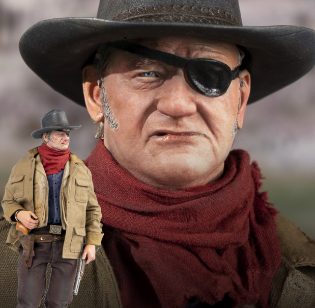 John Wayne as Rooster Cogburn
