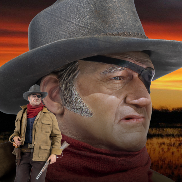 John Wayne as Rooster Cogburn