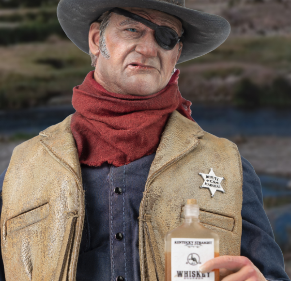 John Wayne as Rooster Cogburn