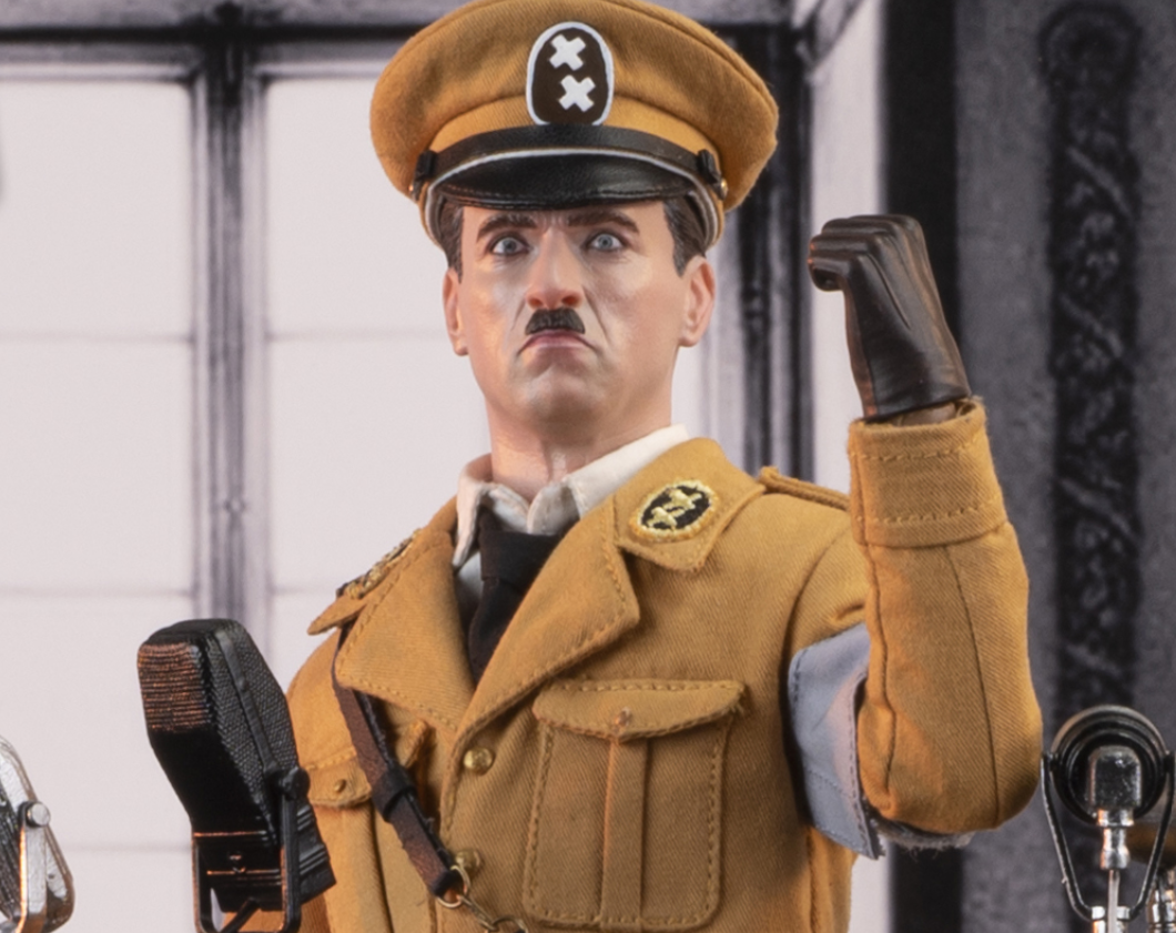 Charlie Chaplin as Adenoid Hynkel