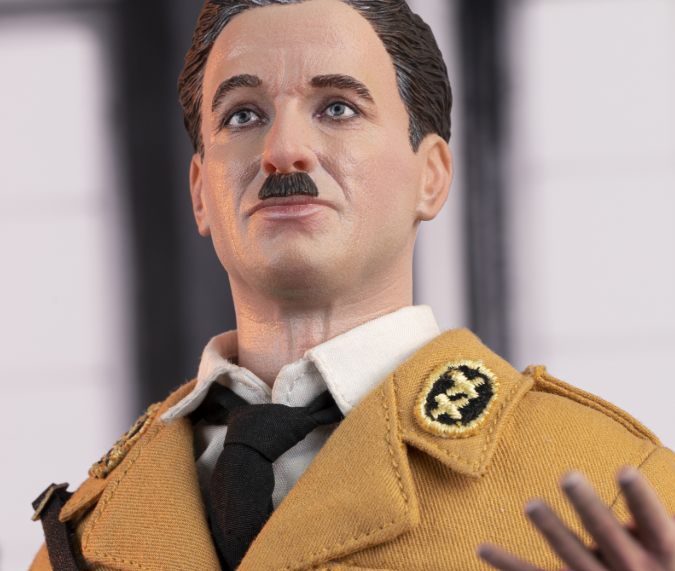 Charlie Chaplin as Adenoid Hynkel