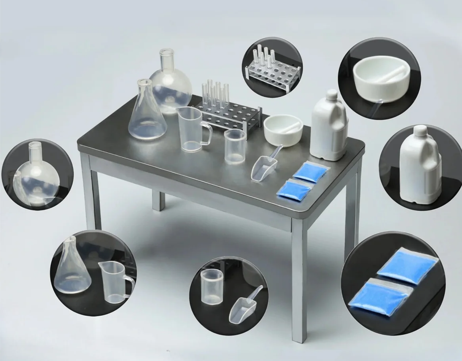 Toy Scenario Accessories (Meth Lab Chemistry Set)