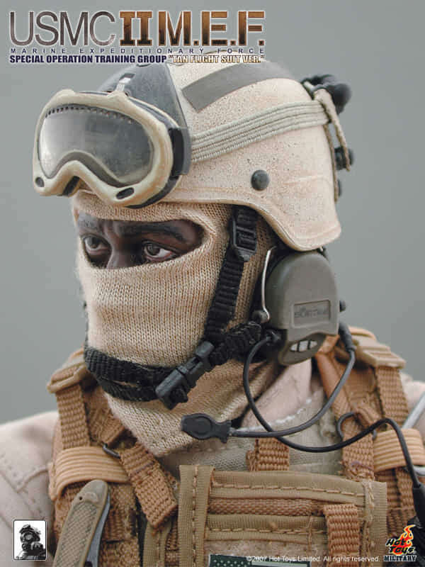 USMC II Marine Expeditionary Force Special Operation Training Group (Tan Flight Suit Version)