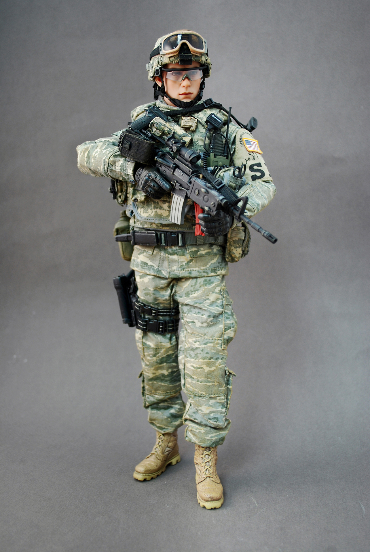 U.S.A.F. Airman Security Force in Iraq