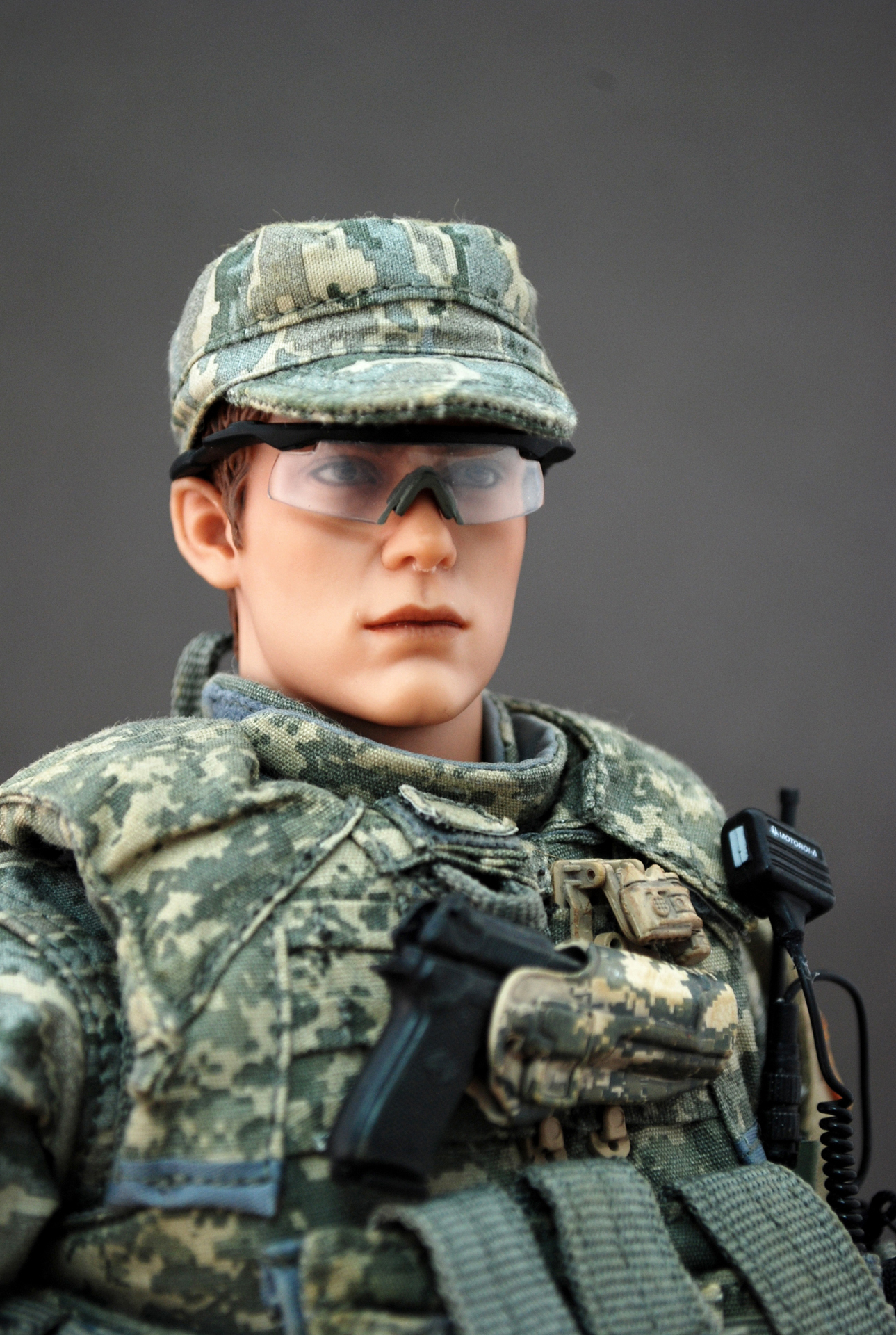 U.S.A.F. Airman Security Force in Iraq