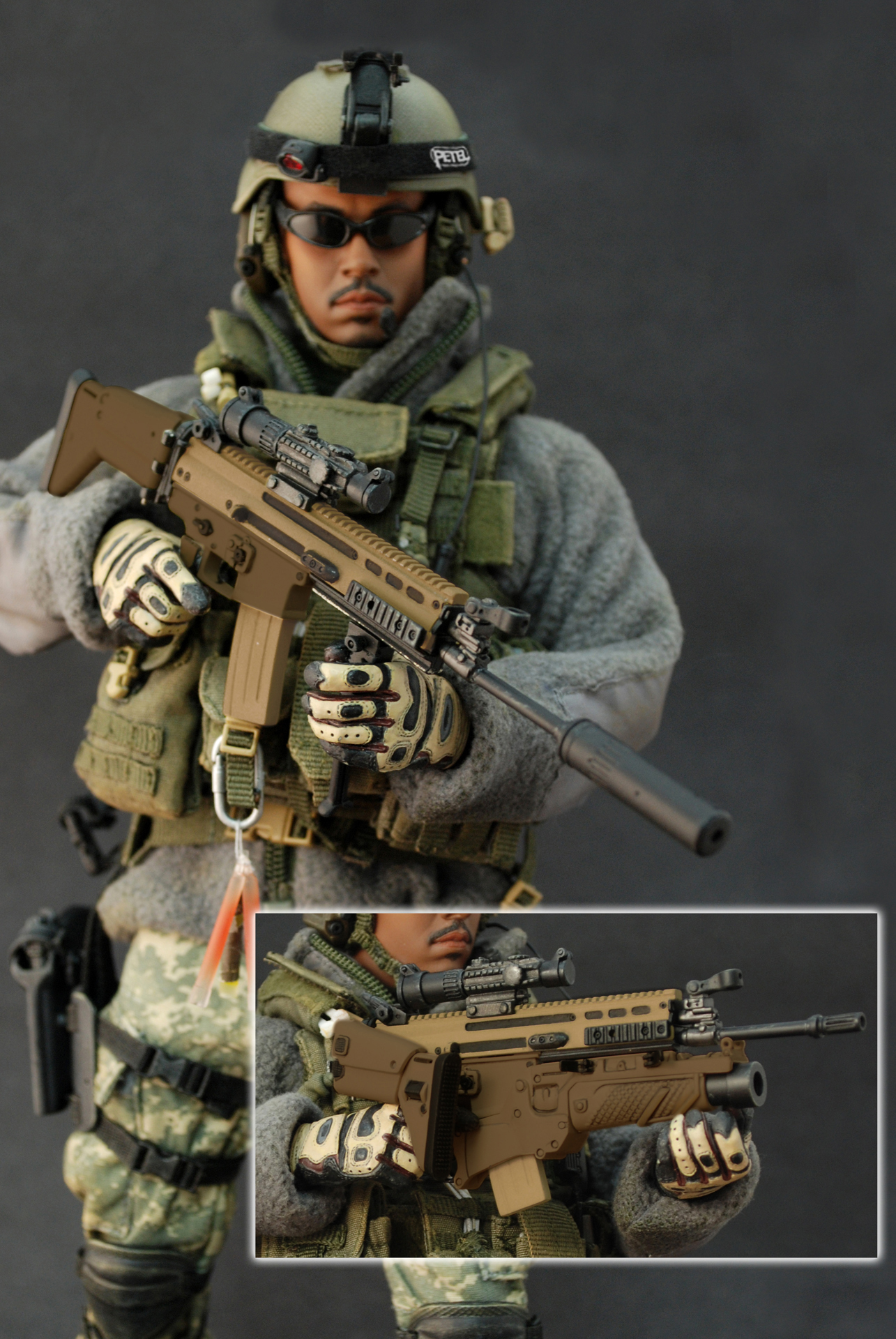 US Army Ranger 75th Regiment with Mk.16 (SCAR-L)