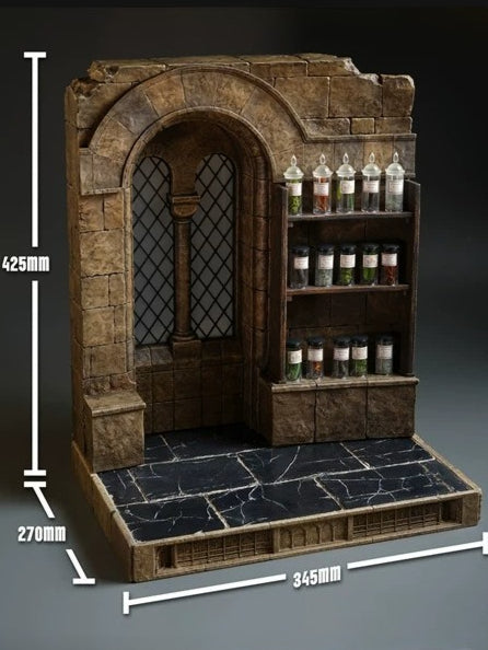 Medieval Potion Room (Hogwarts Potions Classroom), Version B