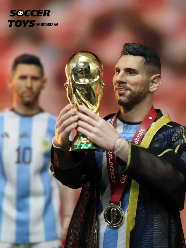 Lionel Messi (Argentina, Qatar World Cup Champion, Smile)