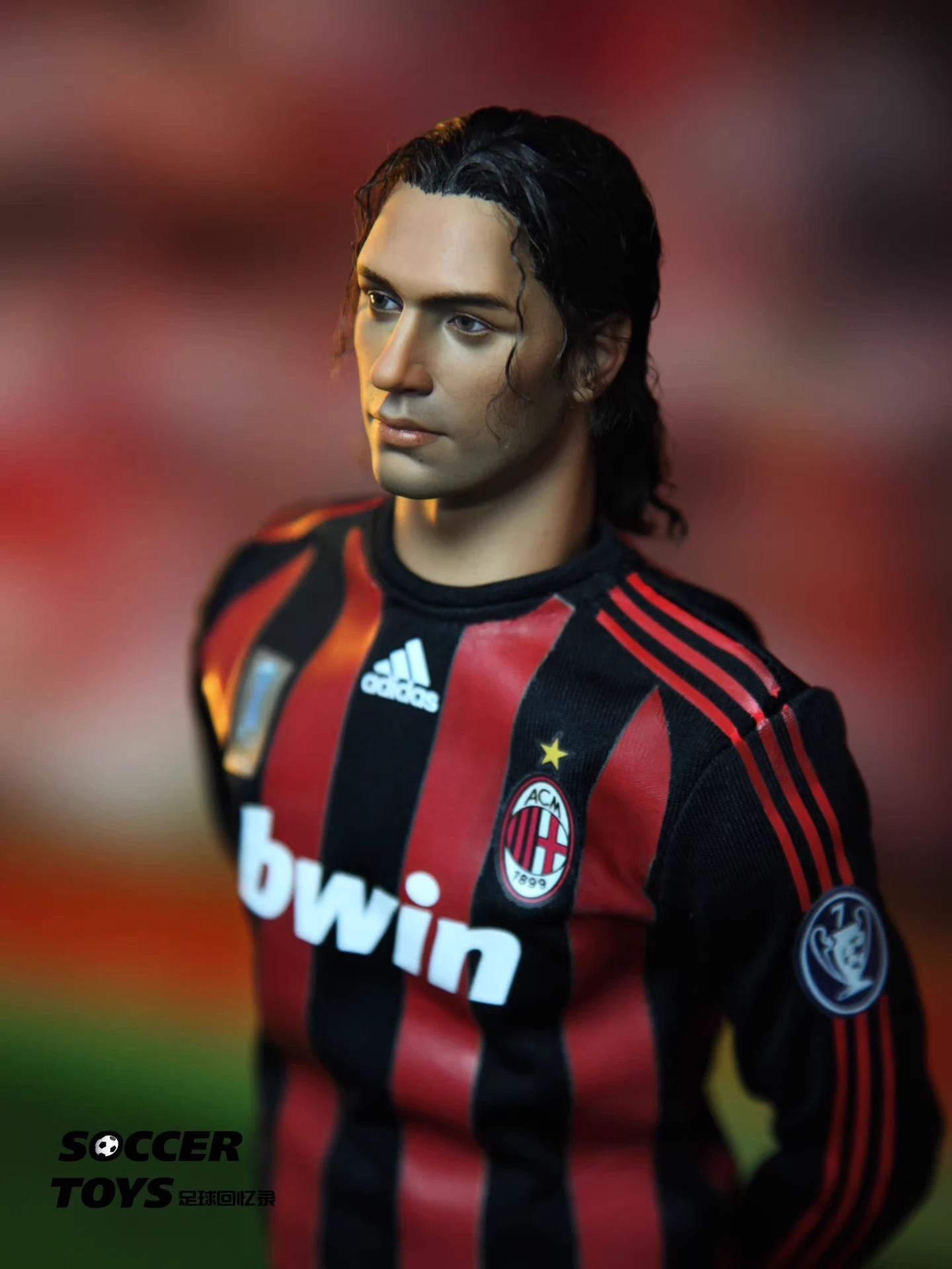 Alessandro Nesta (AC Milan, Long Hair)